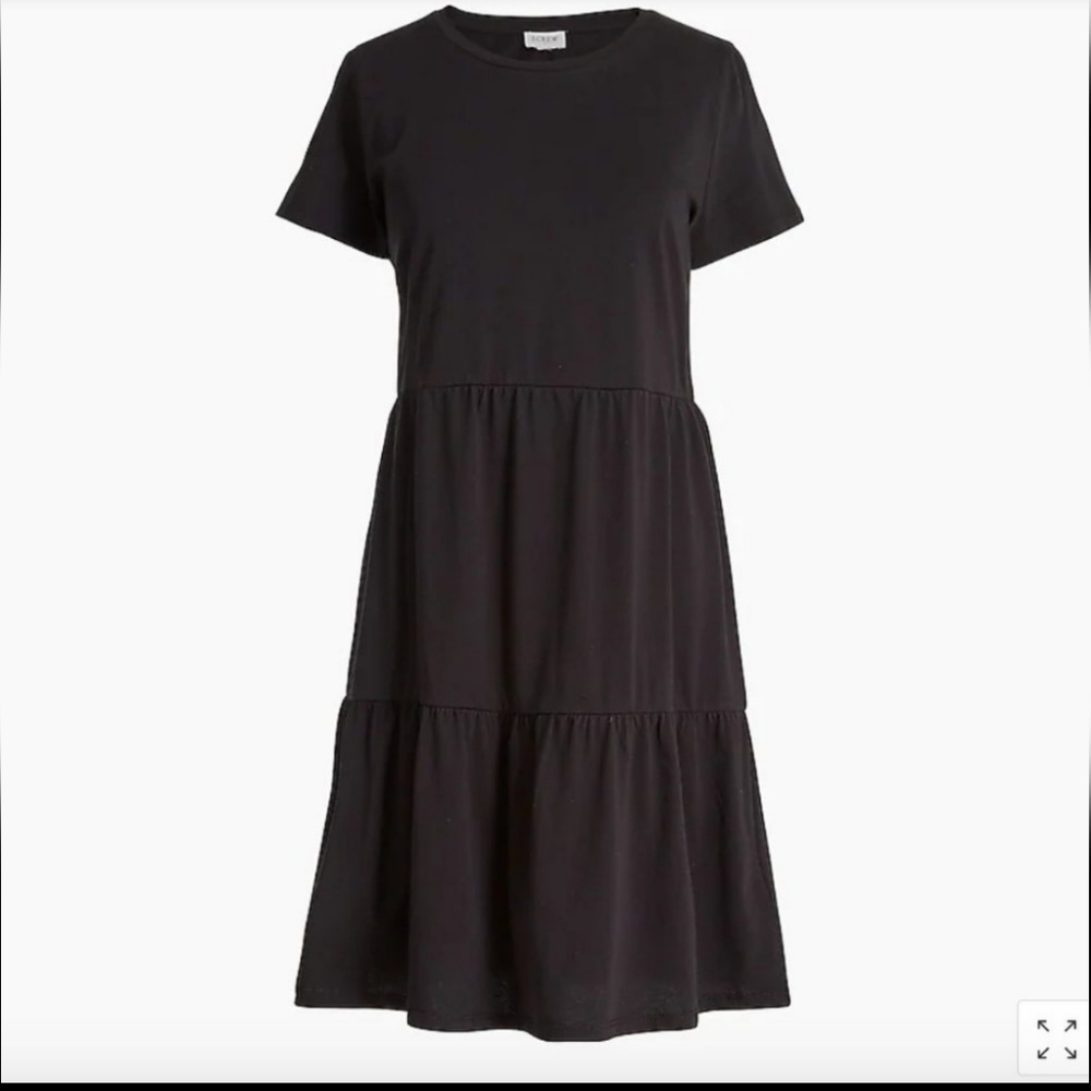 JCrew Factory Tiered Mini Dress